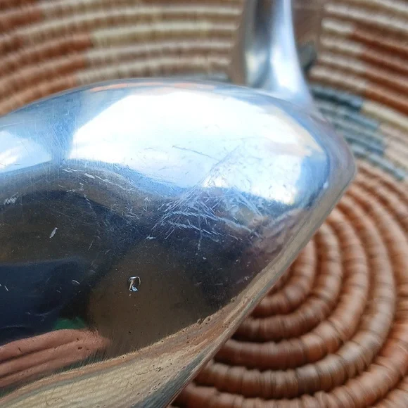 Vintage MC Hoselton Aluminum Whale Sculpture Sign and numbered Numbered 991 - Picture 3 of 7